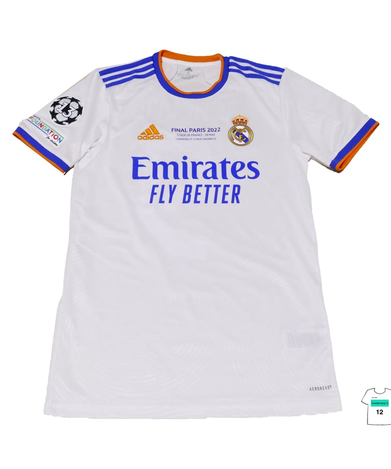 21/22 レアル・マドリード ホーム 長袖ユニフォーム 14番 カゼミーロ
