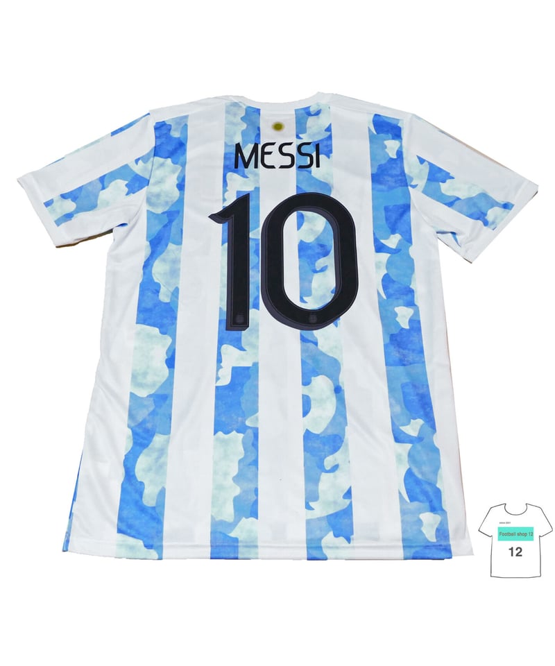 受注販売】21-22 アルゼンチン代表H メッシ コパアメリカ優勝パッチ