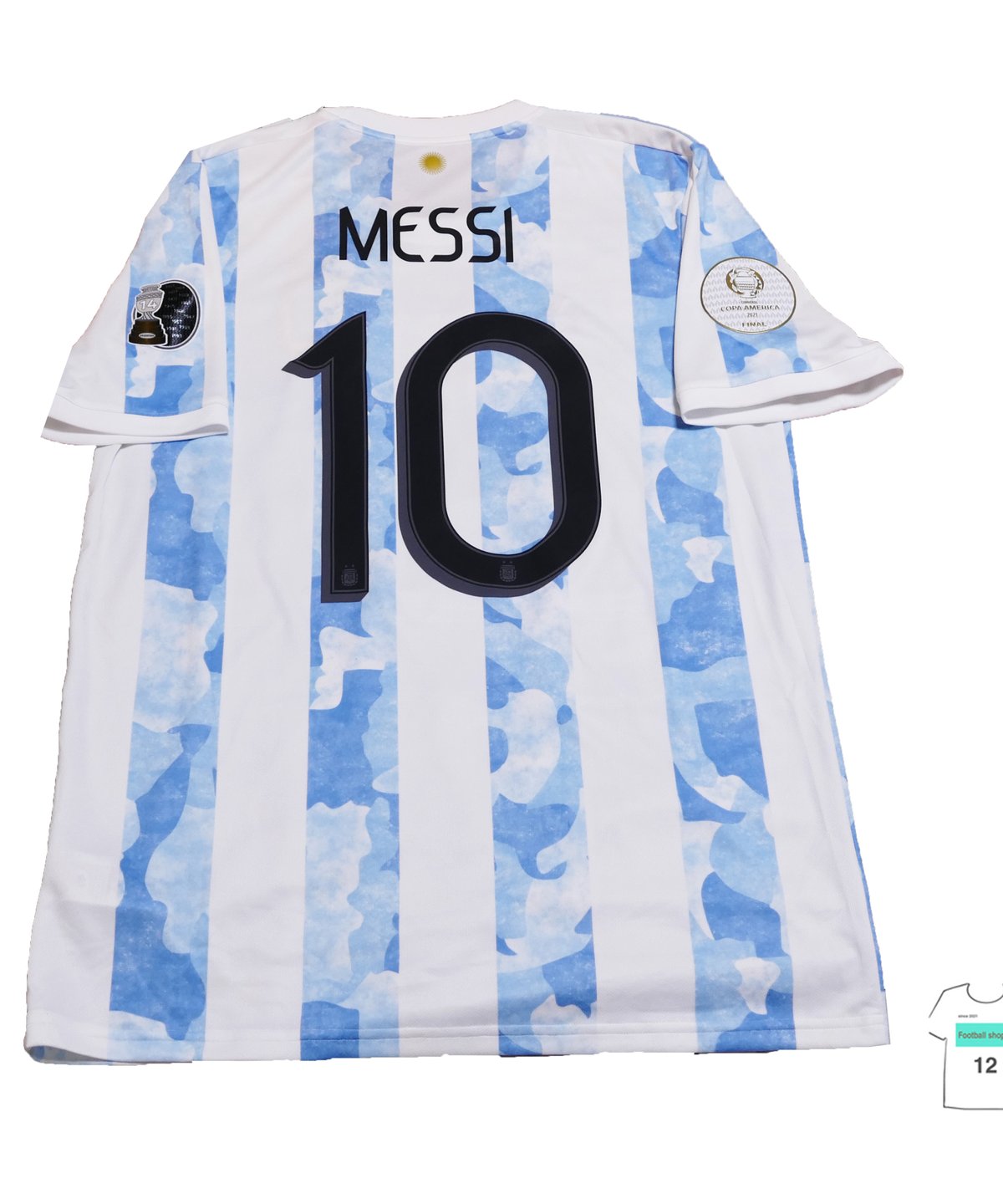 選手支給品バルセロナ メッシ 20/21 Copa final ユニフォーム 選手支給