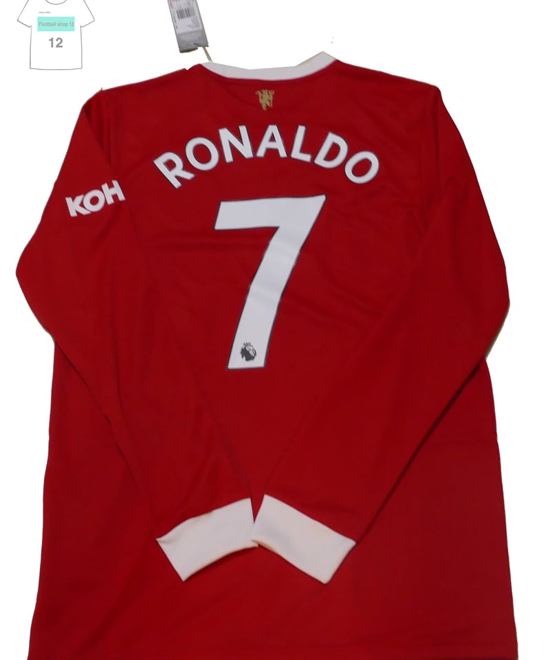 21-22 マンチェスターユナイテッド 長袖ホームユニフォーム ロナウド