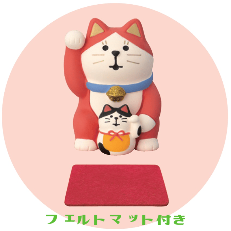 開運カラー招き猫(白) 【FUKU福MONO】3月下旬入荷予定 | CHEER-FUL*