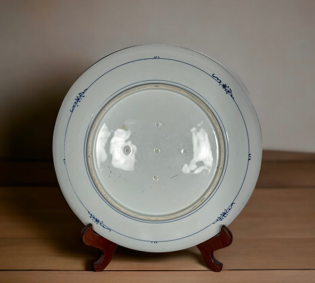 大皿 (梅・松) 陶器 骨董品 | HORIDASHI市