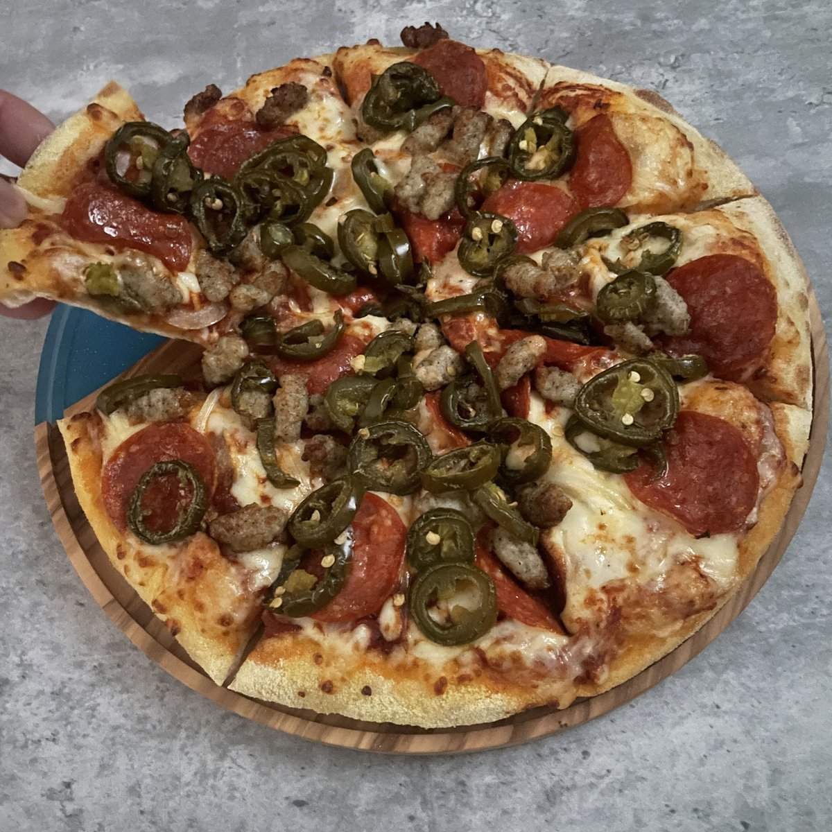 ウッドxレジン カッティングボード 280 ラウンド | canowa official STORE