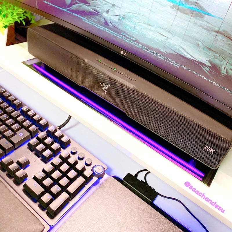 Razer Leviathan V2 X（※横幅400㎜）・Razer Chroma LED反