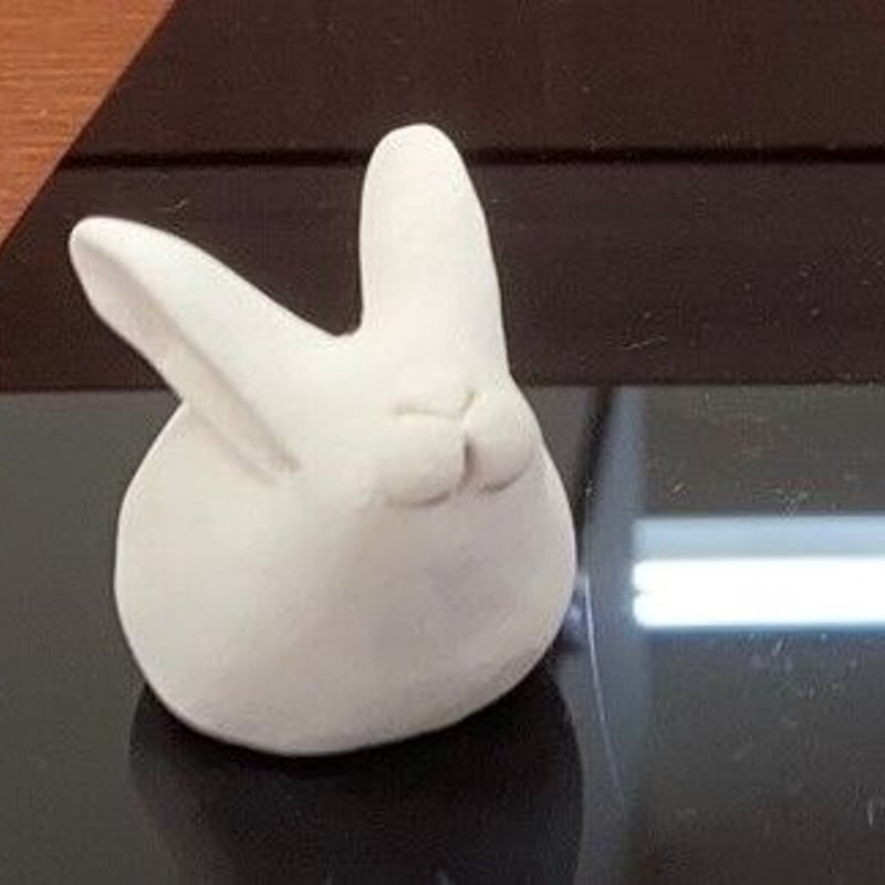 干支「 卯 」子うさぎ置物 | 萩焼 窯元 緑栄窯 Ryokuei-オンライン