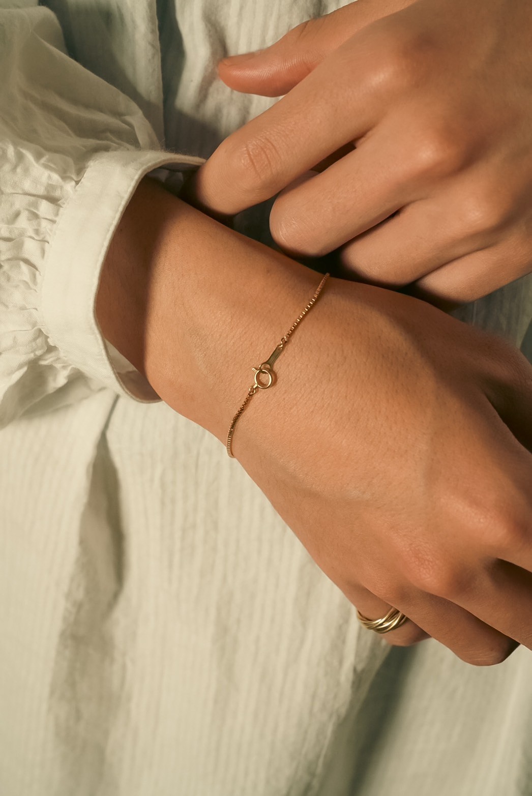 MusterWerk Ex. 18K 1.2 Venetian Chain Bracelet