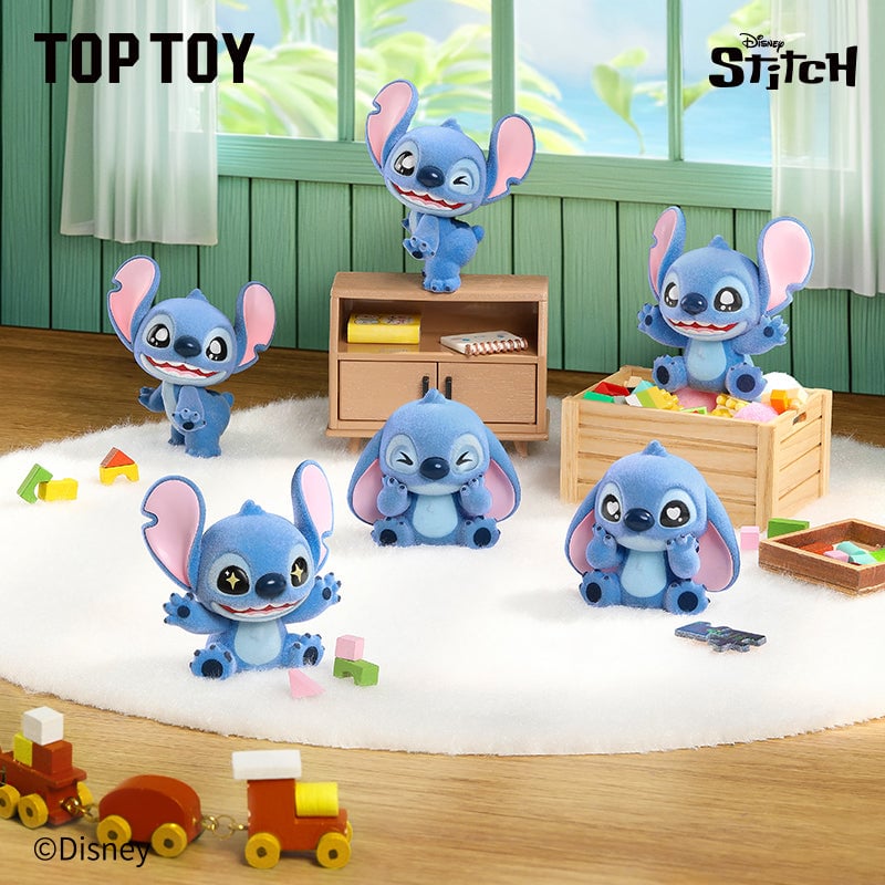 現品販売】TOPTOY x ディズニー 「ミニ・スティッチフワフワ