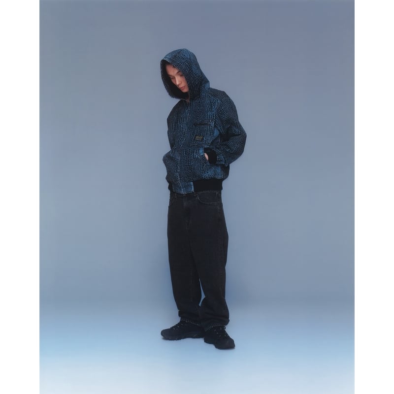 BoTT / HOODED FIELD JACKET / SLATE BLUE | Sopho