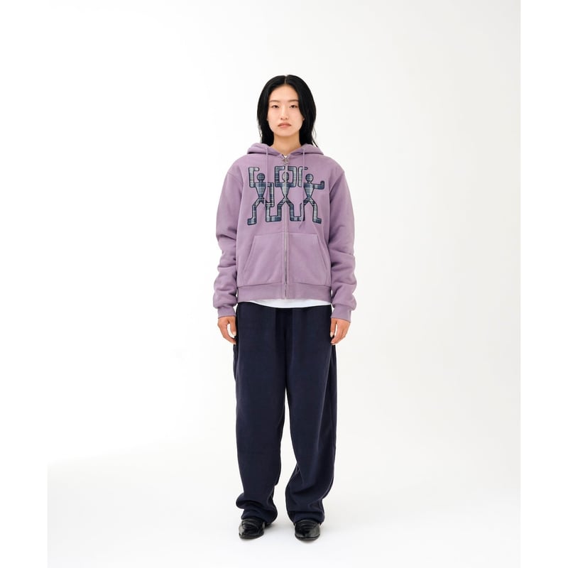 SOL soonerorlater / 3GUYS PADDED ZIP HOODIE / P