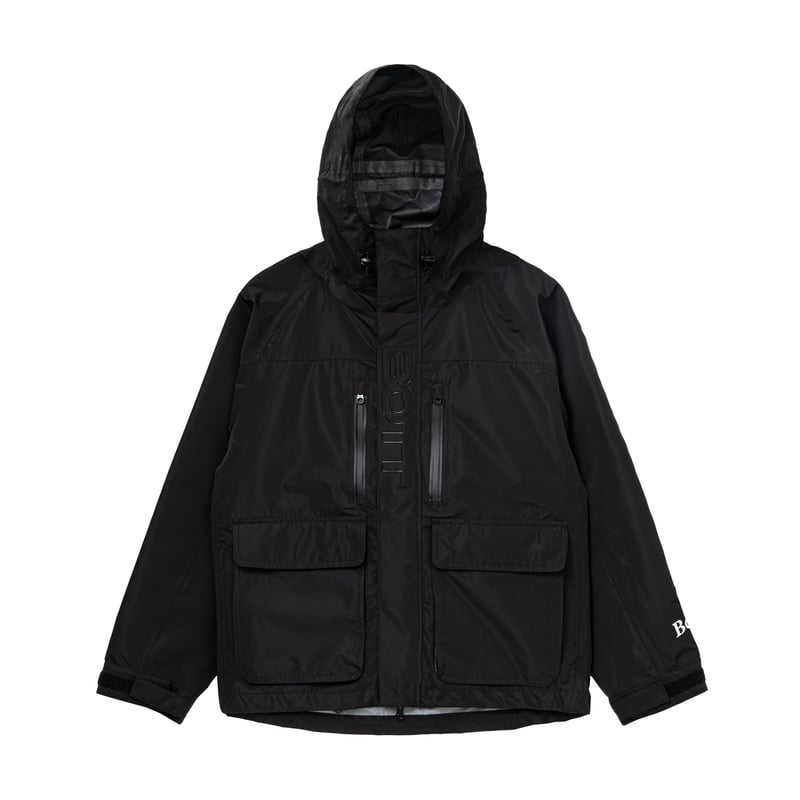 BoTT / WATERPROOF UTILITY JACKET / BLACK | Soph