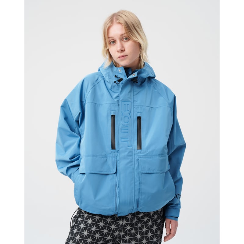 BoTT / WATERPROOF UTILITY JACKET / SLATE BLUE |