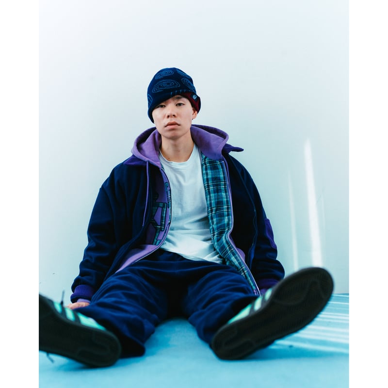 SOL soonerorlater / 3GUYS PADDED ZIP HOODIE / P