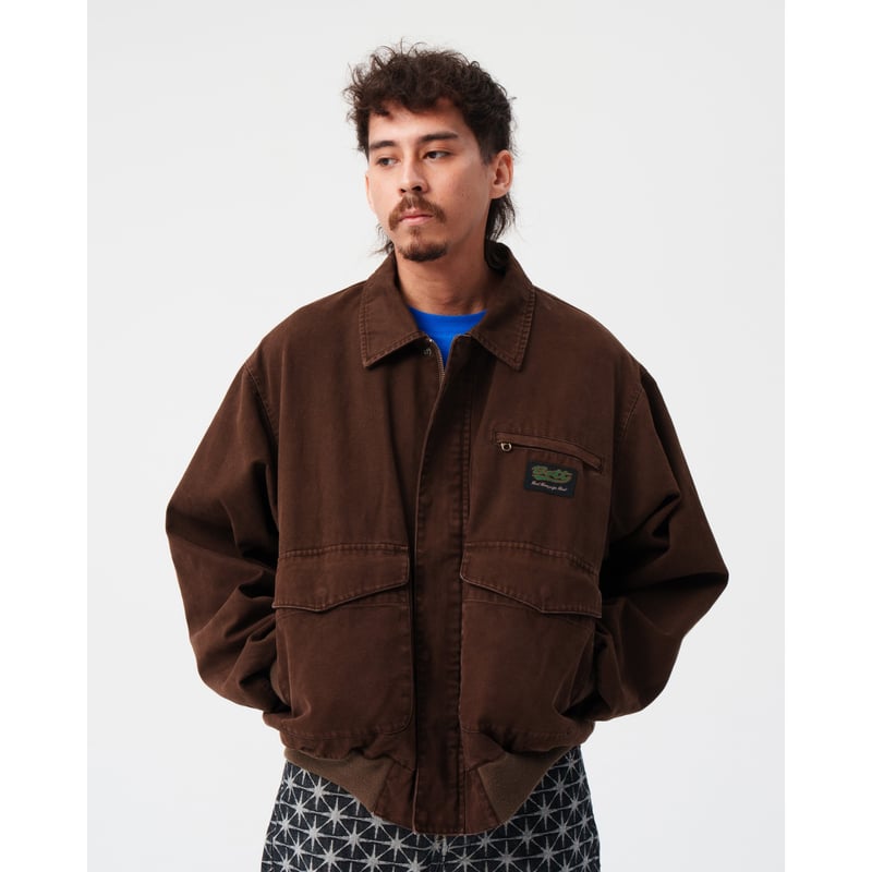 BoTT / CANVAS WORK JACKET / BROWN | Sophomore