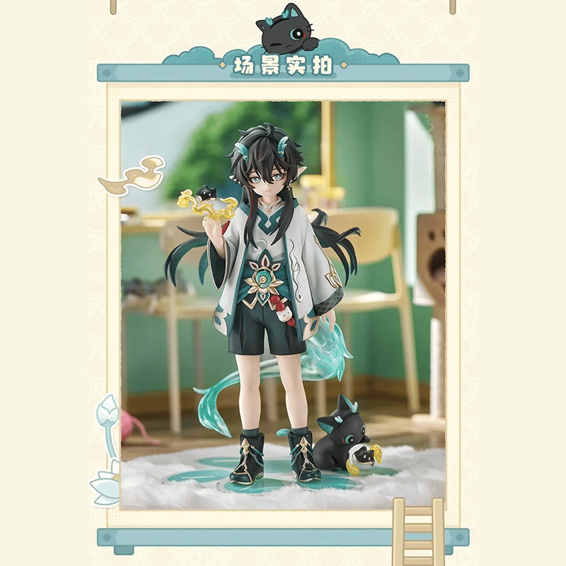 崩壊：スターレイル miHoYo 小不点猫猫シリーズ 丹恒・飲月フィギュア