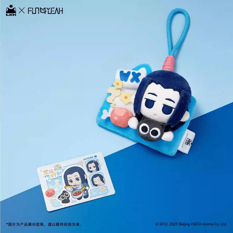 羅小黒戦記2 FUN4YEAHコラボ 定格時刻シリーズ ぬいぐるみカードケース