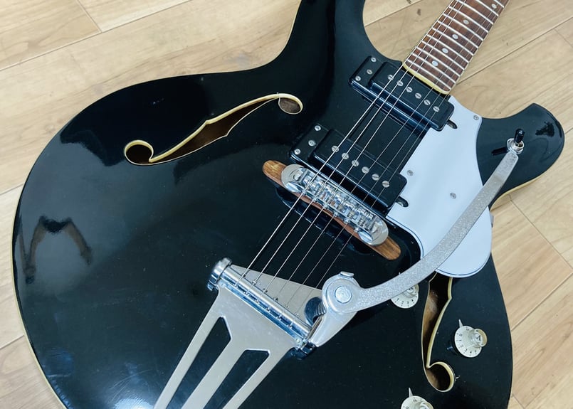 動画あり: グヤトーン セミアコ 1960年代? 美品 | ビンテージ ギター