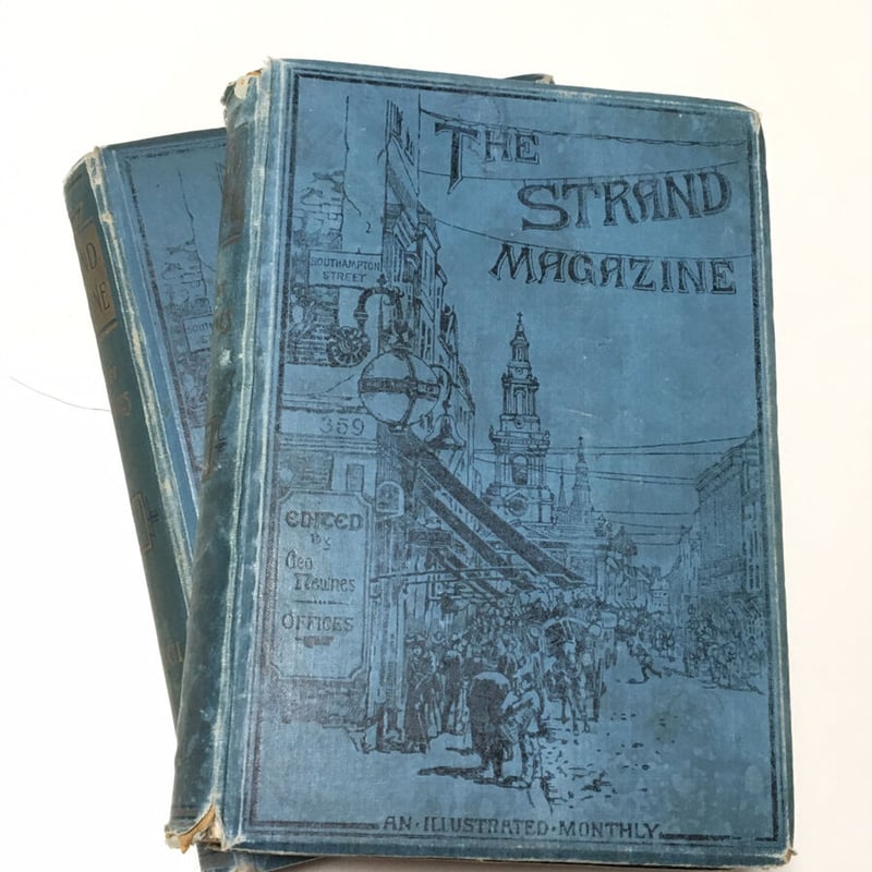 イギリスアンティーク洋書（初版本；オリジナル） Strand magazine