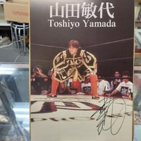 橋本真也 破壊王Tシャツ（橋本真也直筆サイン入り）サイズ表記なし（L