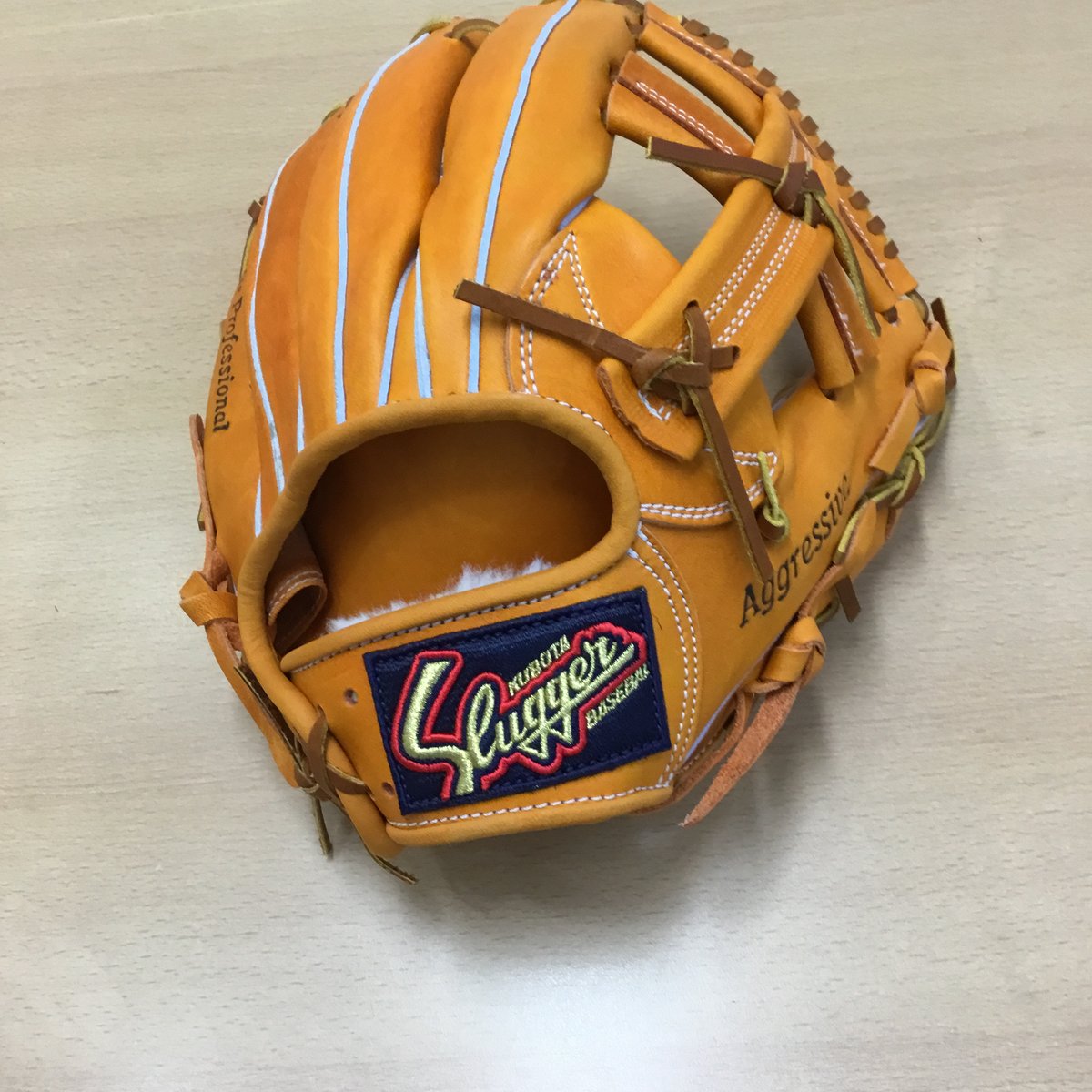 FIANL SALE! 久保田スラッガー軟式グラブ KSN-L5（KSオレンジ×タン） |