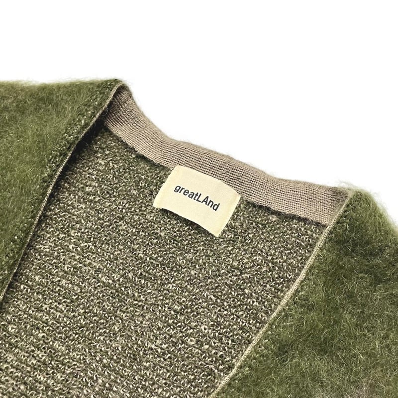 greatLAnd ORIGINAL Aberdeen MOHAIR CARDIGAN | g