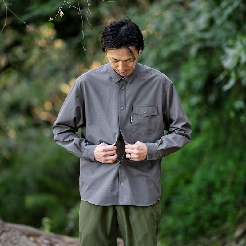 RIDGE MOUNTAIN GEAR Basic Long Sleeve Shirt｜リッジ