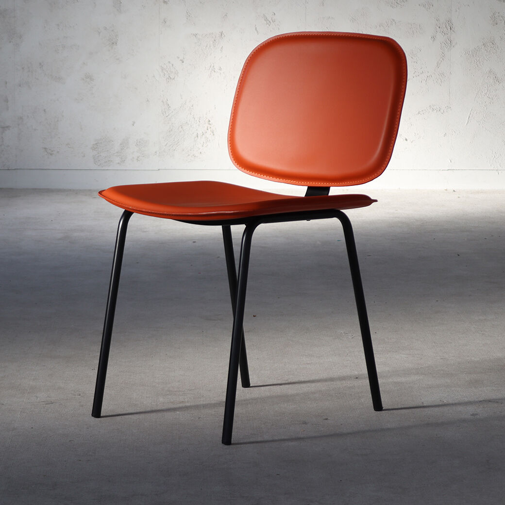 アイアン レザーチェア タイプ3｜IRON LEATHER CHAIR TYPE.2｜鉄 革