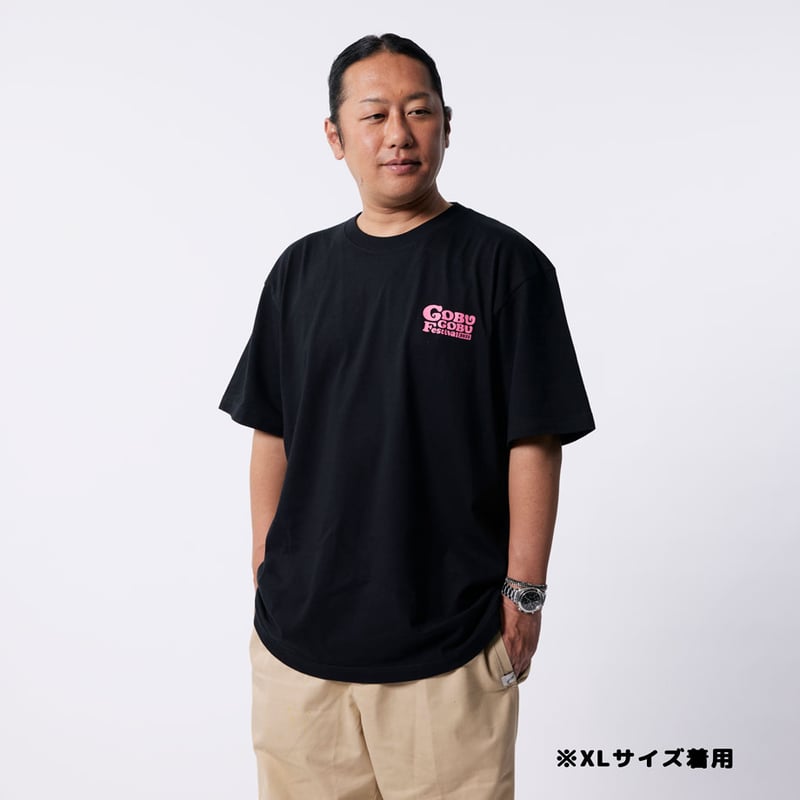 ごぶごぶフェスオフィシャルTシャツ（ブラック×ピンク） | Mラジストア