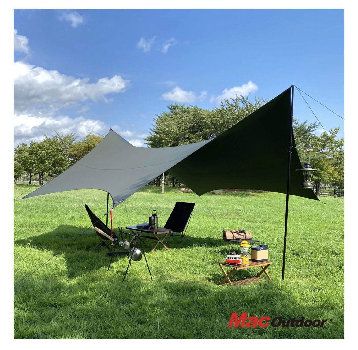 Mac One】ヘキサタープ アームドグリーン | TENt o TEN