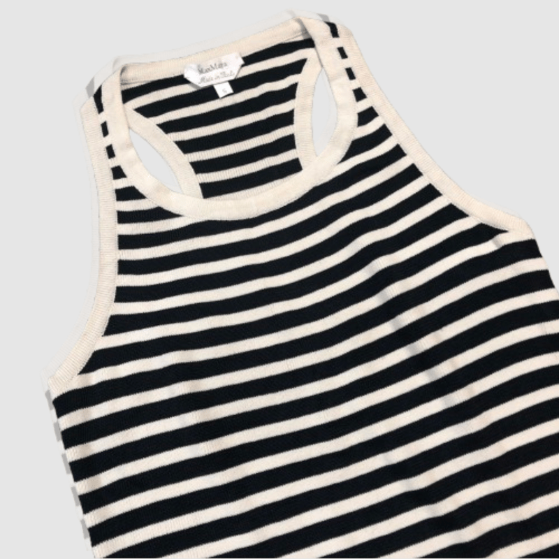 マックスマーラ-Max Mara-ボーダーニットタンクトップ | MoDeNeW