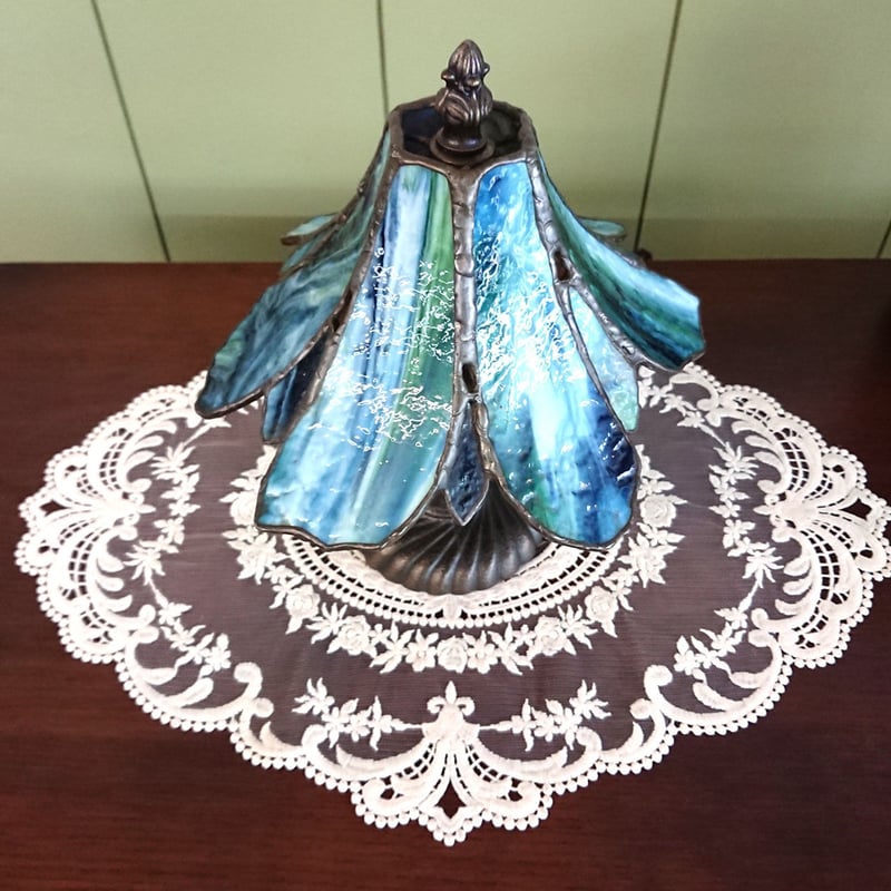 PARAGON＞・ヴィンテージ ステンドグラス卓上ランプ | FUJIWAKAYAMA