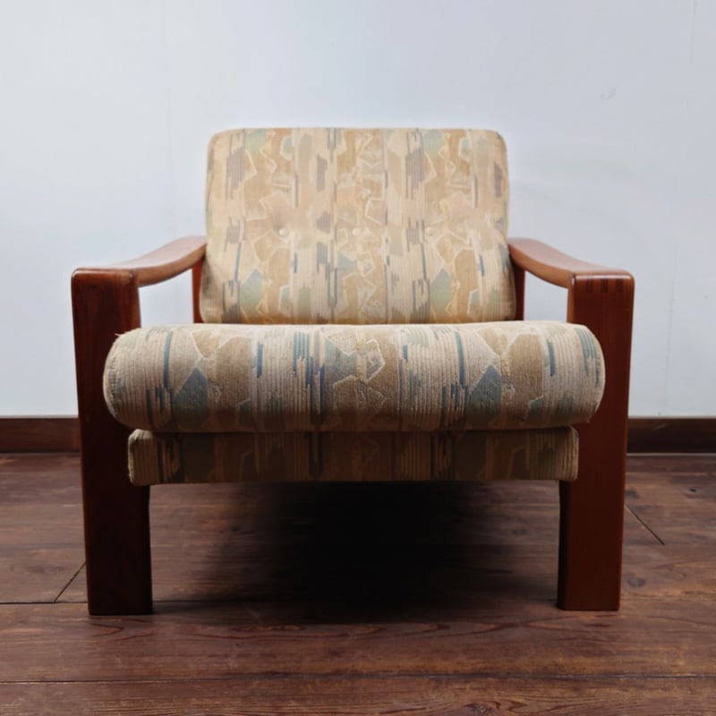 北欧デンマーク製 ヴィンテージ イージーアームチェア₌現品