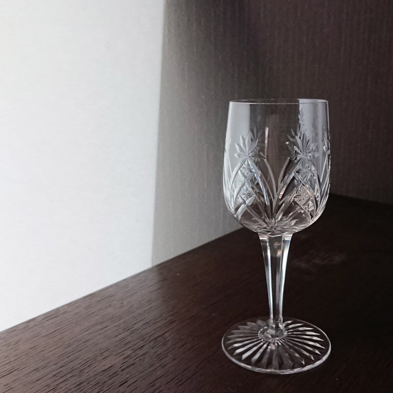 フランス製 ＜オールドバカラ＞ クリスタルワイングラス “FLANDRE