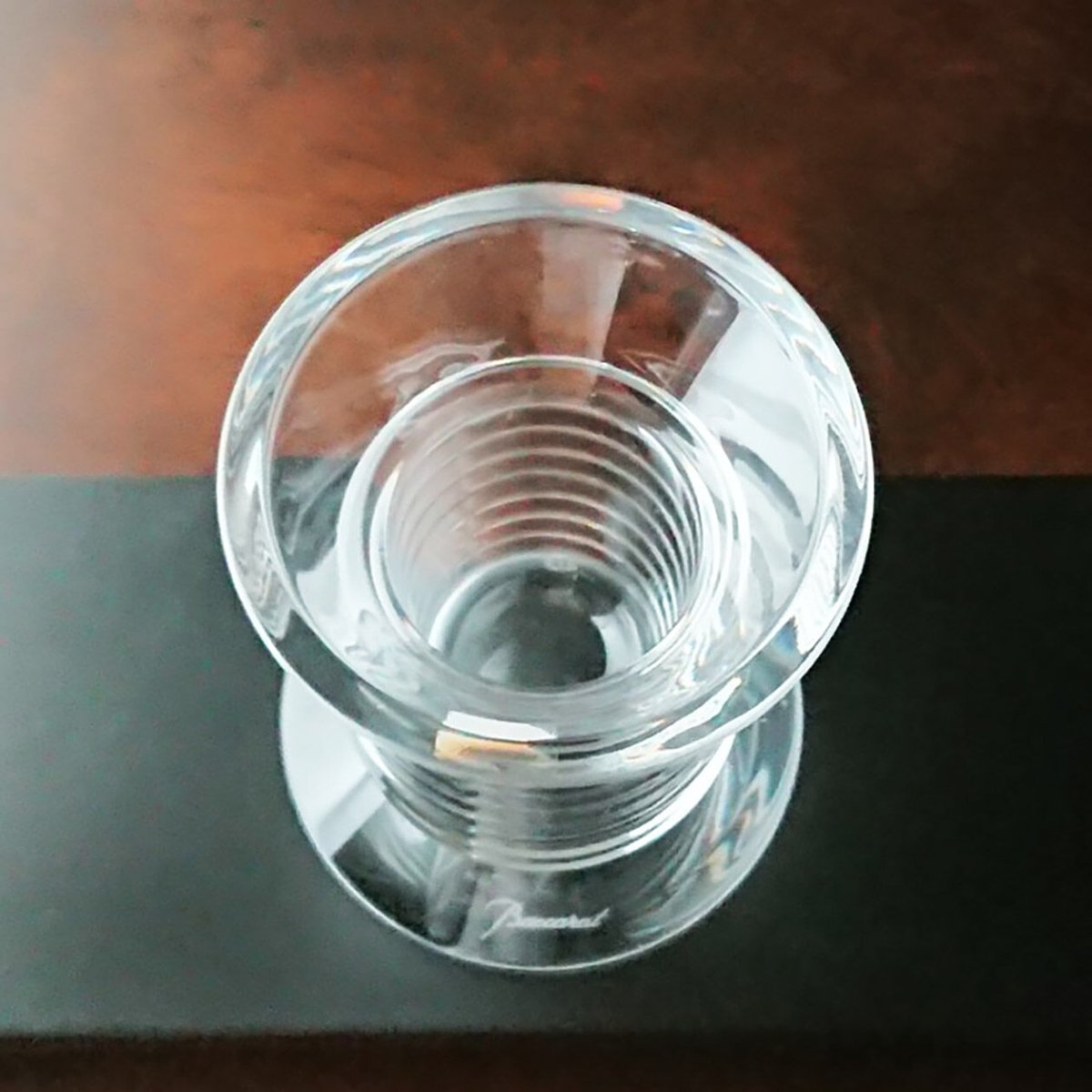 フランス製＜バカラ＞ フラワーベース・ラランド₌レア廃盤品