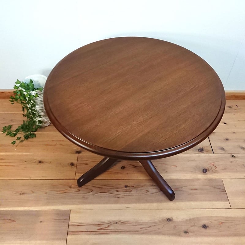 柏木工＞ ダイニング丸テーブル | FUJIWAKAYAMA