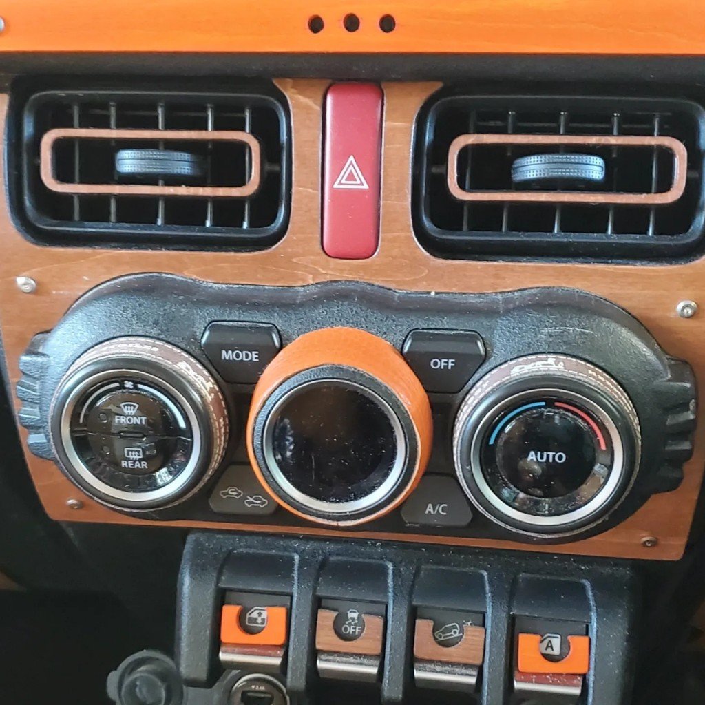 センターエアコン吹き出し口パネル] 新型ジムニー/シエラ/ノマド