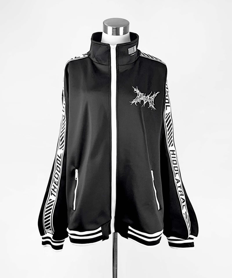 ブランドロゴジャージトップス》BLACK | HIDOLATRAL THEODOL