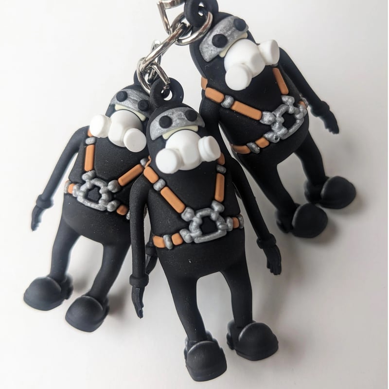 ☆「JUNK HEAD」3バカちゃんラバーキーホルダー☆ | YAMIKENstore