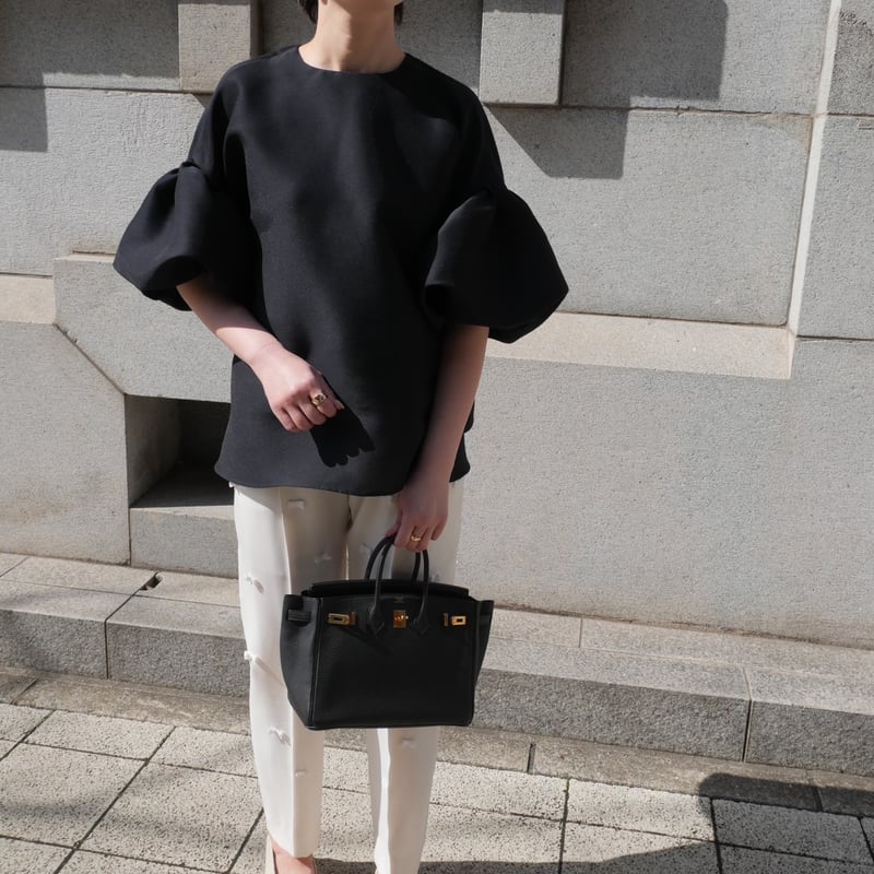 Whip Ballon Sleeve BL black | HEVE