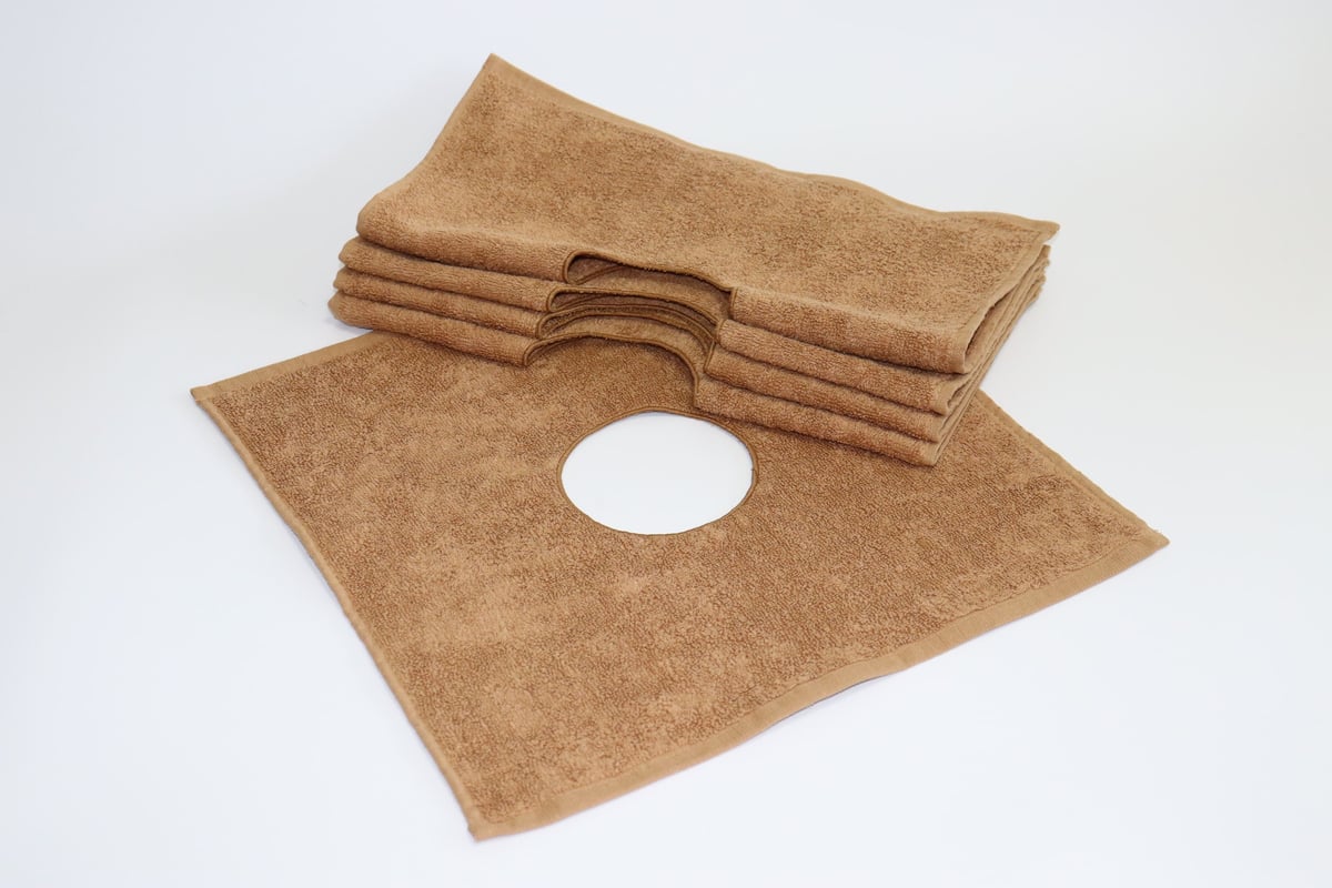 送料無料！ 【5枚1セット】歯科用 穴あきタオル（ドレープタオル