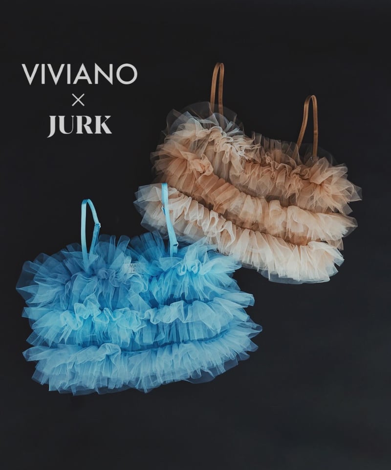 VIVIANO × JURK / Tulle Bustier | JURK shop tokyo