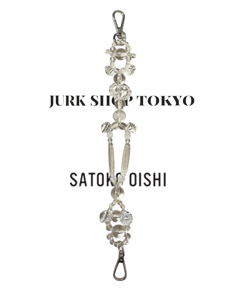 Satoko Oishi / short strap (clear) | JURK shop