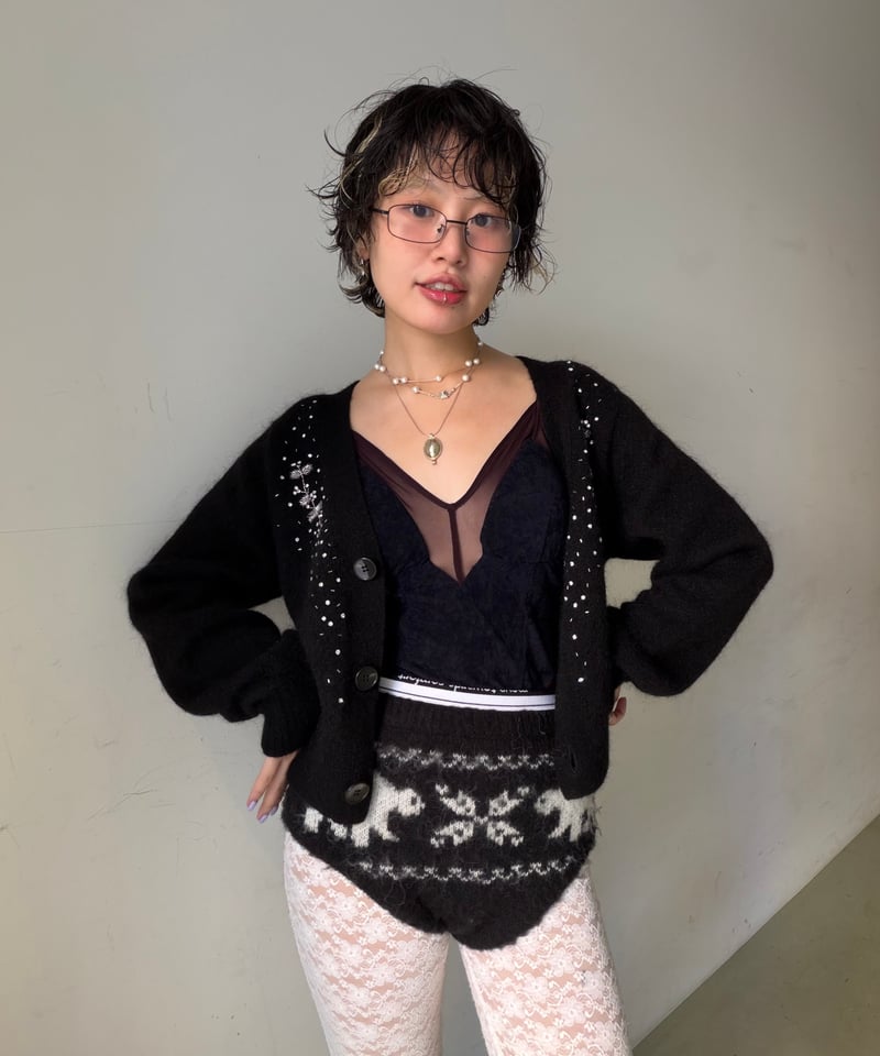 FETICO / Velour paneled bodysuit | JURK shop tokyo