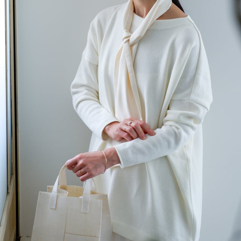 小物 Yoli 2025SS Scarf Yasou beige Yoli 2025SS Scarf Yasou beige