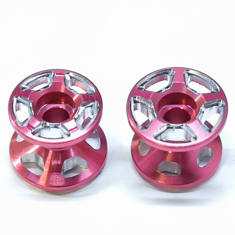 CNC加工 2段アルミローラーセット(13-12mm) #アルマイト #CNC加工 | min