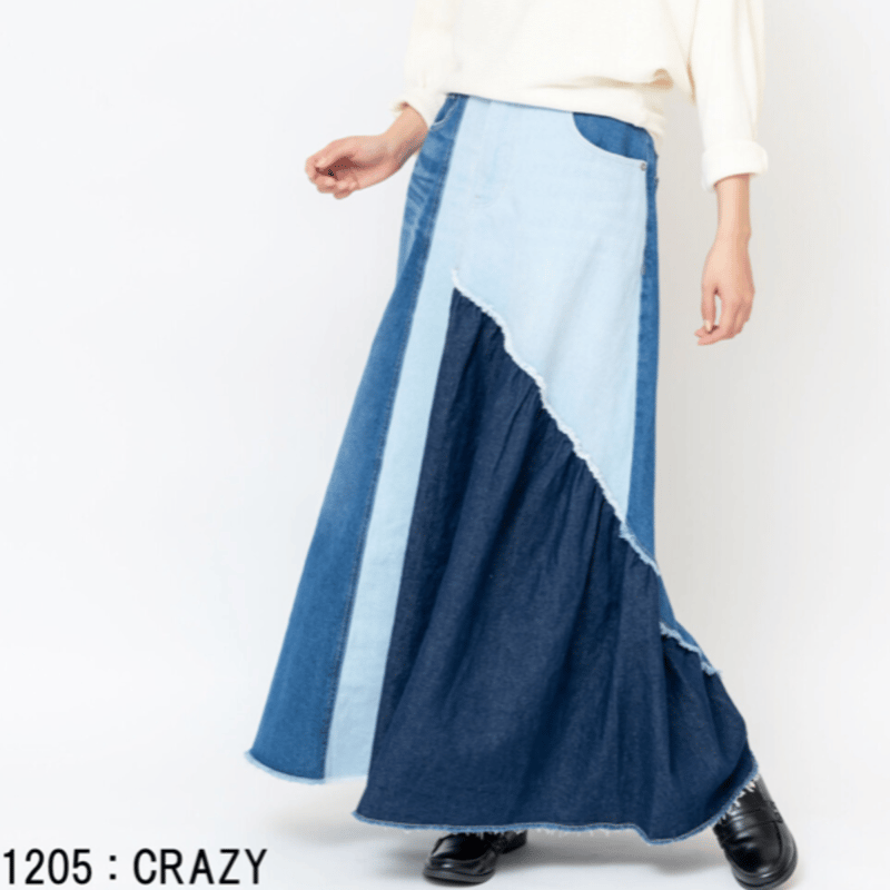 デニムリメイク風スカート | Toybox STORE