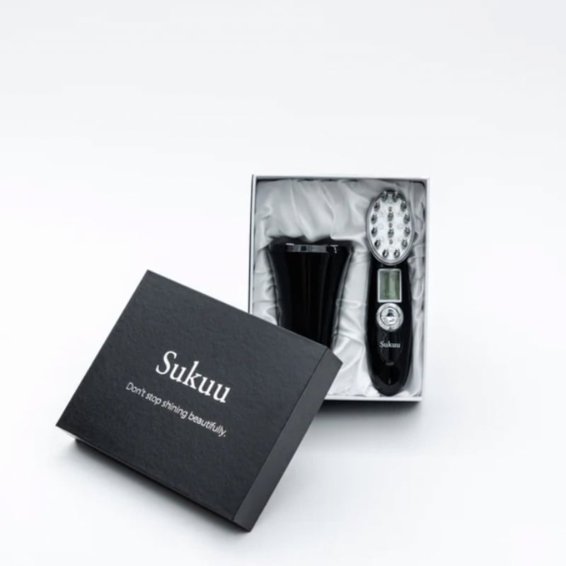 たるみ解消！】MAHHA エイジング美顔器（顔・頭皮・ボディ用電気針