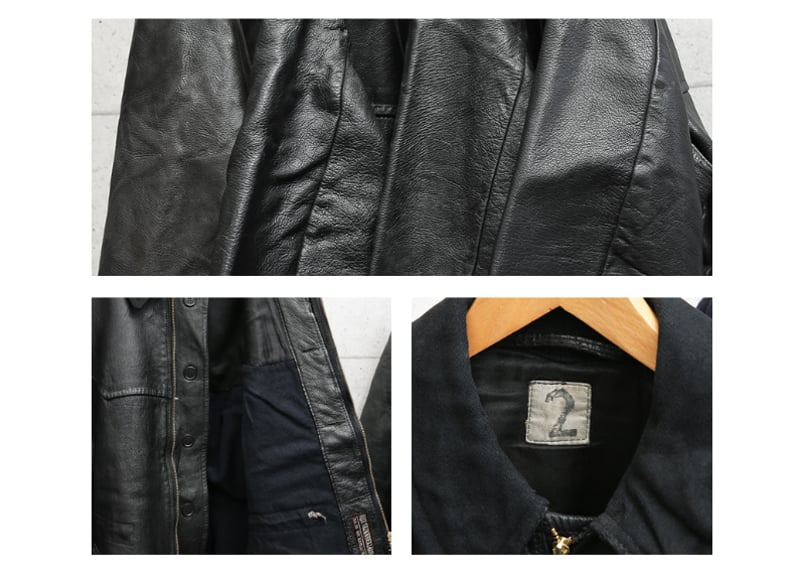 Military】実物 USED スウェーデン軍 1940-1950's ゴートスキンレザー