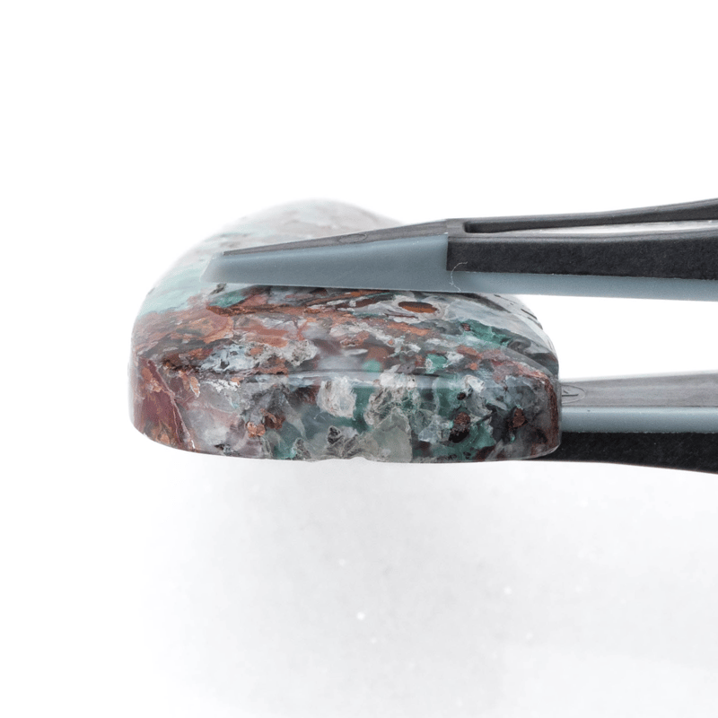 鮮やかインクルージョン】コッパークリソコラインカルセドニー 28.7ct