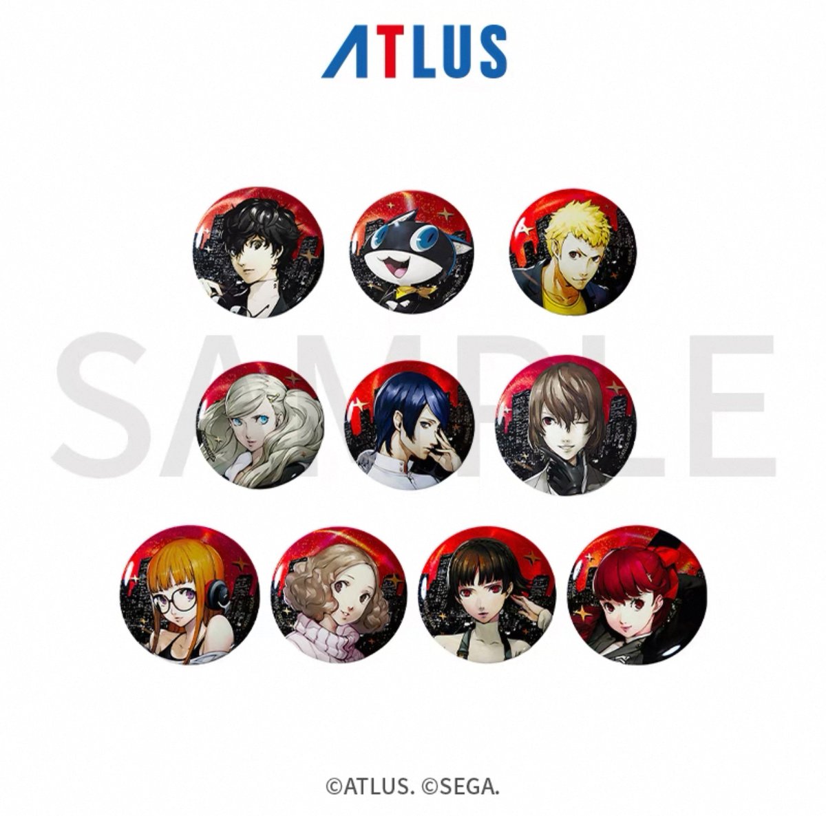 ペルソナ5 ザ・ロイヤル：P5R 】Atlus SEGA STORE 中国限定発売 Pers