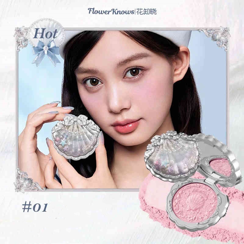 FLOWER KNOWS フラワーノーズ 2025夏の新作 チーク 膨張色 シェル